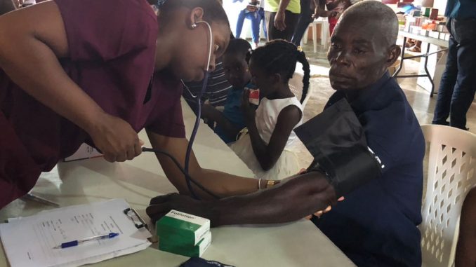 Haití intervención sanitaria