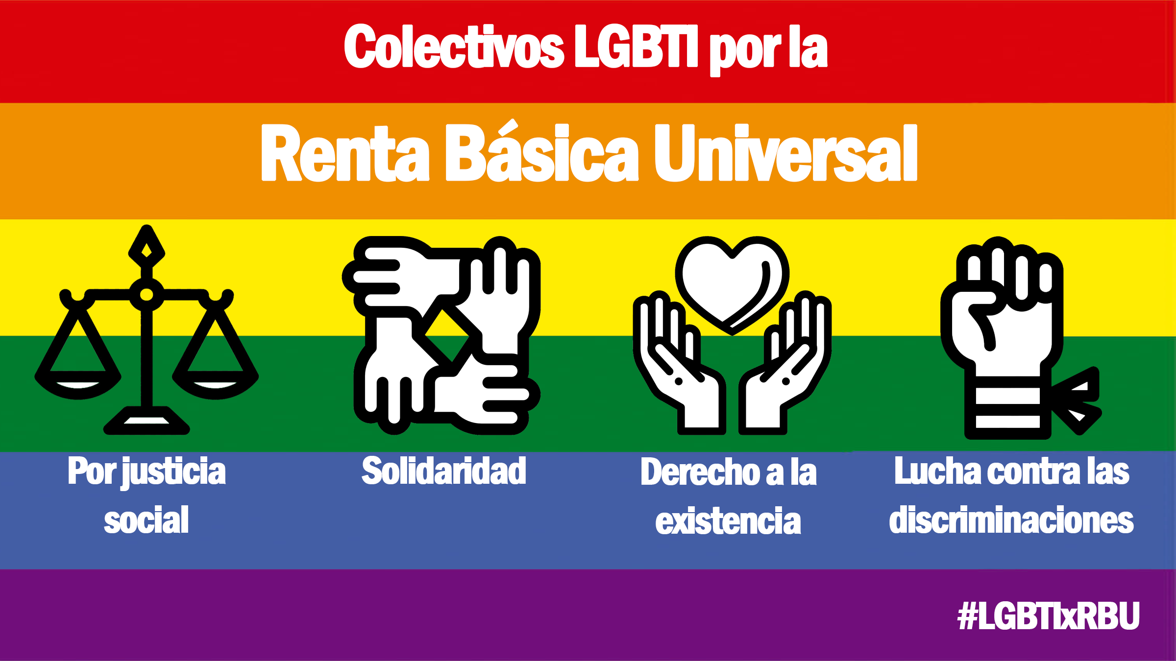 Colectivos LGBTI por una Renta Básica Universal (LGBTIxRBU) | DS