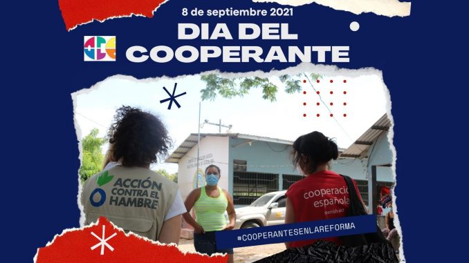 Personas cooperantes, día internacional del 8 de septiembre